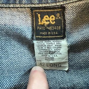 LEE jean jacket. Womens size 42 /Large